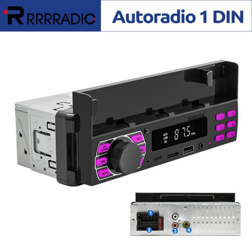 Autoradio din bluetooth - autoradio, 1