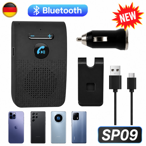 Sp09 vivavoce auto bluetooth - sp09,
