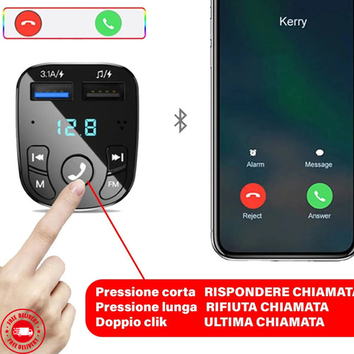 Kit vivavoce bluetooth - kit,